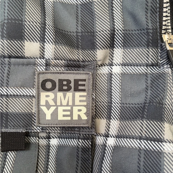 Obermeyer Volt Kid Print Snow Bibs - Picture 5 of 5